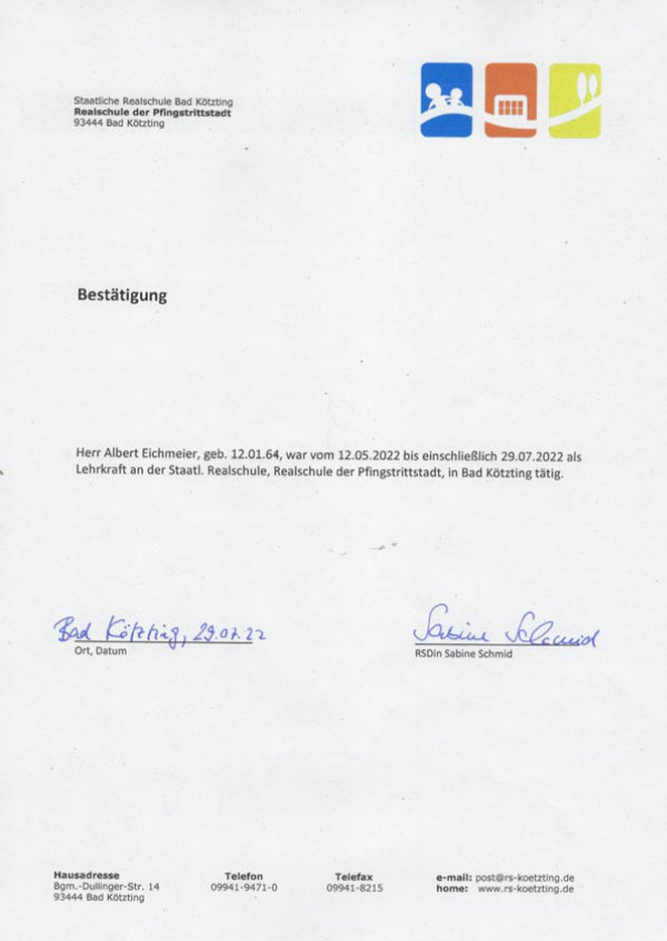  Arbeitszeugnis