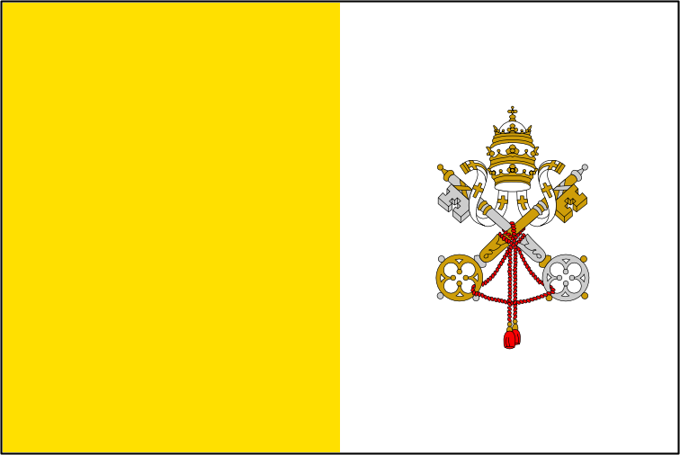 Flagge Vatikan